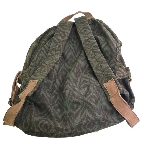 Sorpresa Bohemian Festival Canvas Suede Beaded Hippie Backpack